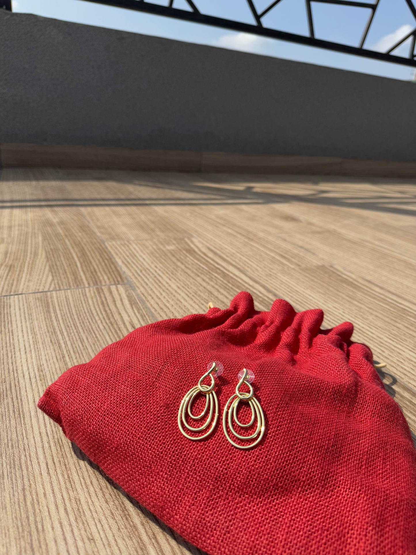 TRENDING CASCADING LOOP EARRINGS